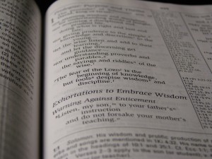 Proverbs 1:7
